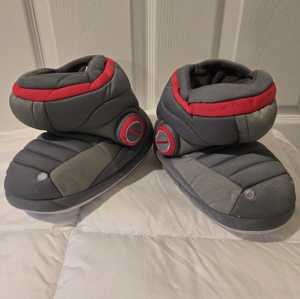 Astronaut Slippers Boots Kids Size 2/3 EUC